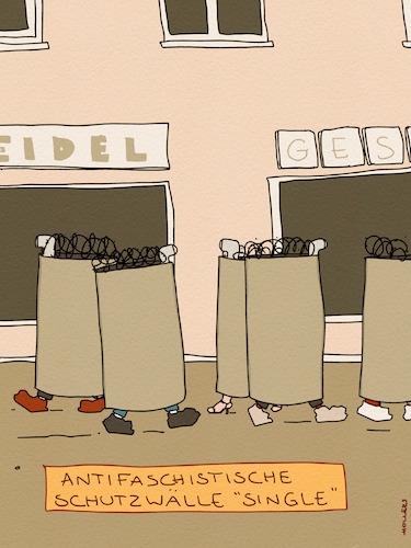 Cartoon: Antifaschistische Schutzwälle (medium) by hollers tagged antifaschistische,schutzwälle,single,rechtsrutsch,demokratie,verteidigung,afd,nazis,ddr,mauer,brandmauer,antifaschistische,schutzwälle,single,rechtsrutsch,demokratie,verteidigung,afd,nazis,ddr,mauer,brandmauer