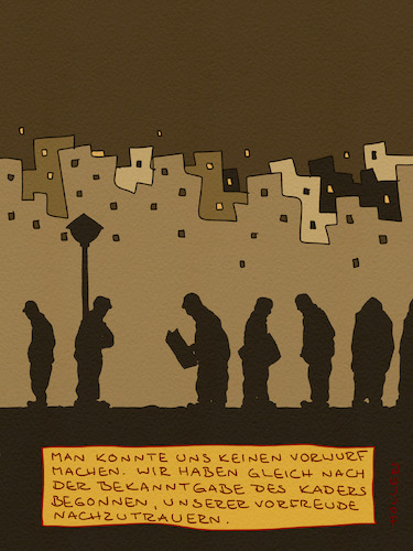 Der Vorfreude nachtrauern