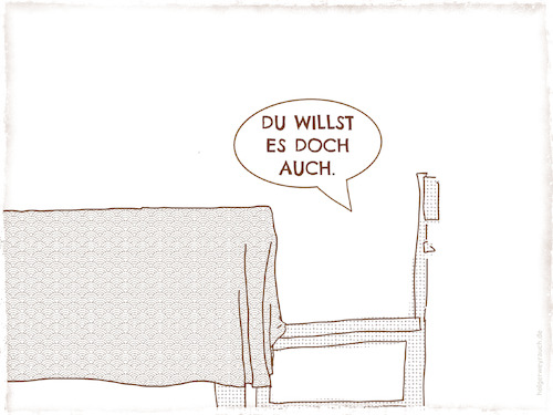 Cartoon: Du willst es doch auch (medium) by hollers tagged tisch,stuhl,wollen,auch,was,tisch,stuhl,wollen,auch,was