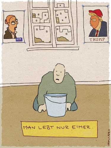 Eimer reicht. Eimer reicht.