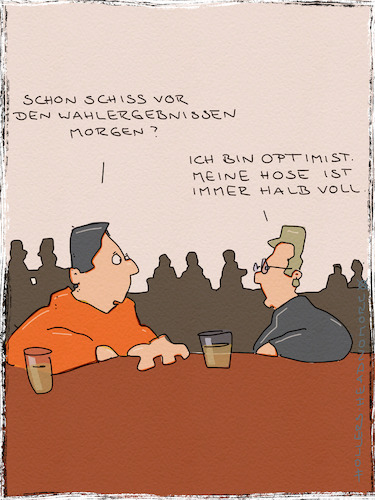 Halb voll Halb voll