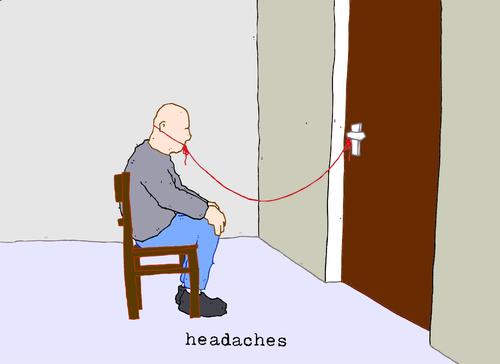 Cartoon: kopfschmerzen (medium) by hollers tagged kopfschmerzen,headache,alternative,heilmethoden,hausmittel,zahnschmerzen,hollers,kopfschmerzen,alternative,heilmethoden,hausmittel,zahnschmerzen