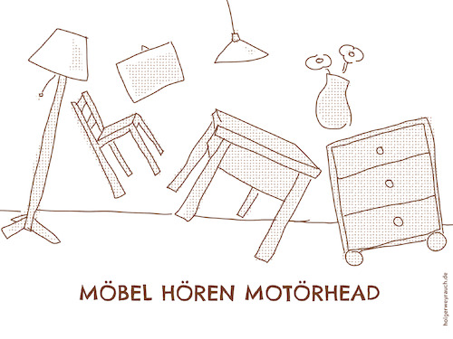 Möbel hören Motörhead Möbel hören Motörhead
