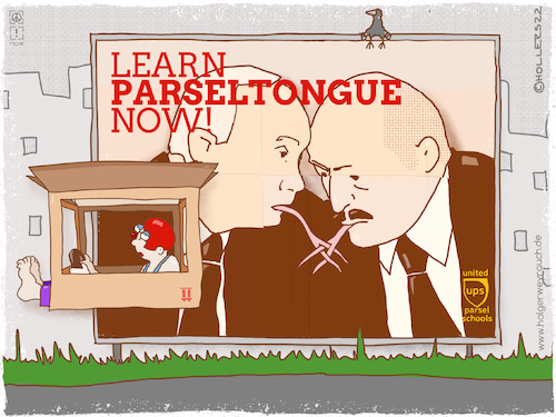 Cartoon: Parseltongue (medium) by hollers tagged parseltongue,parsel,parcel,snake,language,harry,potter,putin,lukashenko,parseltongue,snake,language,harry,potter,putin,lukashenko