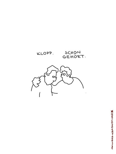Sehr reduzierter Cartoon Sehr reduzierter Cartoon