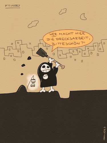 Cartoon: Wer? (medium) by hollers tagged drecksarbeit,tod,petit,mort,schaufeln,grab,iran,israel,angriff,krieg,merz,nuklearwaffen,eskalation,drecksarbeit,tod,petit,mort,schaufeln,grab,iran,israel,angriff,krieg,merz,nuklearwaffen,eskalation