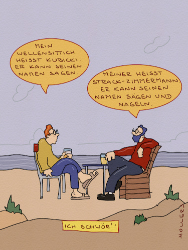 Cartoon: Zimmermann (medium) by hollers tagged fdp,kubicki,strack,zimmermann,wellensittich,handwerken,namen,haustiere,parteivorsitz,fdp,kubicki,strack,zimmermann,wellensittich,handwerken,namen,haustiere,parteivorsitz