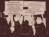 Cartoon: Auch (small) by hollers tagged demo,arschlöcher,benachteiligung,rechte,gendering