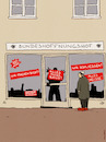 Cartoon: BHH (small) by hollers tagged deutschland,optimismus,hoffnung,bürokratie,schließen,wirtschaft,zölle,wachstum,prognosen
