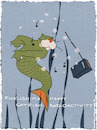 Cartoon: Catfish radioactivity (small) by hollers tagged fukushima,catfish,radioactivity,radioactive,waste,mutation,happy,dance,music,radio,environment,pollution,japan,power,plant