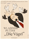 Cartoon: Die Vögel (small) by hollers tagged putin,hitchcock,vögel,friedenstauben,russland,ukraine,krieg