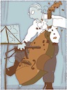Cartoon: Don Bass (small) by hollers tagged donbass,bass,putin,alles,kaputt,zerstörung,musik