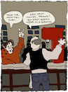 Cartoon: Frank (small) by hollers tagged frank,kneipe,bar,tresen,zapfhahn,zapfen,alkohol,saufen,trinken,loch,bohren,bohrmaschine,wirt,wirtschaft,kneipier,genug,löcher,perforation