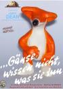 Cartoon: Gänse wissen nicht was sie tun (small) by hollers tagged fuchs,gans,mann,frau,liebe,sex,film,plakat,james,dean