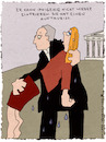 Cartoon: Iphigenie (small) by hollers tagged iphigenie,auf,tauris,goethe,einfrieren,auftauen,literatur,eis,deutsch,lesen