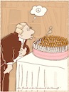 Cartoon: Kant zum Geburtstag (small) by hollers tagged immanuel,kant,geburtstag,frieden,wunsch,meisterwerk,vernunft,kerzen,auspusten