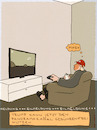 Cartoon: Paranormal (small) by hollers tagged trump,panamakanal,panorama,paranormal,kanal,tv,fernsehen,usa,nutzungsgebühren