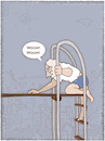 Cartoon: Wasser! (small) by hollers tagged wasser,freibad,klima,hitze,sprungbrett,wüste,durst,verdursten