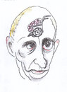 Cartoon: Danger! Life Threatening! (small) by Erki Evestus tagged danger,life,threatening,putin