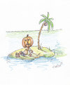 Cartoon: Helloween (small) by Erki Evestus tagged halloween