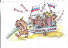 Cartoon: New Moscow.s Cirgus (small) by Erki Evestus tagged new,moscows,cirgus