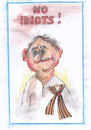 Cartoon: No idiots! (small) by Erki Evestus tagged no,idiots