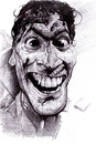 Cartoon: Bruce Campbell (small) by salnavarro tagged caricature,pen