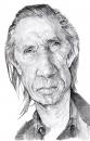 Cartoon: David Carradine (small) by salnavarro tagged caricature,pencil,kung,fu,hollywood,star,movies,kill,bill