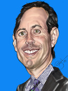 Cartoon: Jerry Seinfeld (small) by salnavarro tagged finger,painted,caricature,jerry,seinfeld