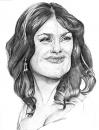 Cartoon: salma hayek (small) by salnavarro tagged caricature,pencil