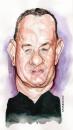 Cartoon: tom hanks (small) by salnavarro tagged caricature,pencil