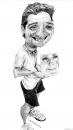 Cartoon: Xavier Salvador (small) by salnavarro tagged caricature,artist,pencil,xavier,salvador