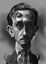 Cartoon: young Dali (small) by salnavarro tagged caricature digital salvador dali