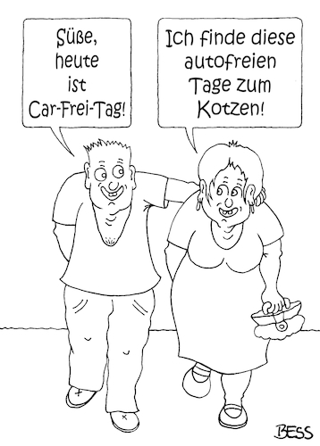 Cartoon: Car-Frei-Tag (medium) by besscartoon tagged car,auto,technik,ostern,autofrei,fest,karfreitag,aufersteheung,christentum,kirche,inri,religion,katholisch,evangelisch,kreuz,kreuzigung,jesus,bess,besscartoon