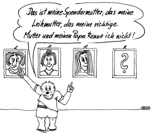 Cartoon: ohne Titel (medium) by besscartoon tagged bess,scheidung,vater,ehe,mutter,kind,familie,kinder,besscartoon