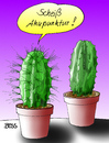 Cartoon: Akupunktur (small) by besscartoon tagged akupunktur,nadeln,stachel,medizin,doktor,arzt,kaktus,kakteen,blumentopf,bess,besscartoon,alternativ