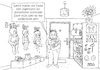Cartoon: alleinerziehend (small) by besscartoon tagged mann,vater,kinder,jugendamt,kontrolle,ordnung,sauberkeit,bier,alkohol,tante,bess,besscartoon