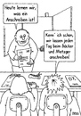 Cartoon: Anschreiben (small) by besscartoon tagged anschreiben,bäcker,metzger,schule,pädagogik,erziehung,lernen,lehrer,pauker,schüler,realschule,hauptschule,werkrealschule,gemeinschaftsschule,gymnasium,lernbegleiter,bess,besscartoon