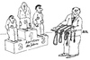 Cartoon: Arbeitsloser des Jahres (small) by besscartoon tagged männer,siegerpodest,hartz,arge,arbeitslos,arbeit,strick,bess,besscartoon