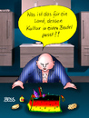 Cartoon: Armes Deutschland (small) by besscartoon tagged mann,kultur,kulturbeutel,badezimmer,bess,besscartoon
