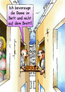 Cartoon: Brettspiel kontra Bettspiel (small) by besscartoon tagged wohnen,dame,schach,bett,schachbrett,brett,frau,mann,beziehung,paar,bess,besscartoon