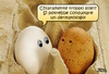 Cartoon: buon consiglio (small) by besscartoon tagged pasqua,paquetta,sole,uova,dermatologo,male,dottore,bess,besscartoon