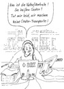 Cartoon: Castor-Transport (small) by besscartoon tagged kernenergie,atommüll,drk,notrufzentrale,kerntechnik,castor,transport,bess,besscartoon