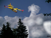 Cartoon: cloud face 15 (small) by besscartoon tagged wolken,himmel,frau,flugzeug,bess,besscartoon