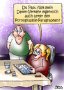 Cartoon: Daten-Verkehr (small) by besscartoon tagged vater,tochter,familie,datenverkehr,daten,verkehr,pornographie,paragraphen,computer,technik,bess,besscartoon