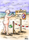 Cartoon: die Hüllen fallen (small) by besscartoon tagged fkk,freikörperkultur,strand,urlaub,ferien,meer,handy,schutzhülle,technik,bess,besscartoon