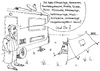 Cartoon: Einfaches Leben (small) by besscartoon tagged camping,zelt,wonnmobil,luxus,angeber,neid,bess,besscartoon