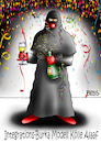 Cartoon: elfterelfterelfuhrelf (small) by besscartoon tagged karneval,fastnacht,fasnet,fasching,köln,kölle,alaaf,burka,islam,integration,asyl,flüchtlinge,religion,toleranz,bess,besscartoon