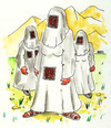 Cartoon: Fortschrittsdenken (small) by besscartoon tagged frauen,burka,islam,religion,bess,besscartoon