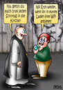 Cartoon: free WiFi (small) by besscartoon tagged free,wifi,sonntag,pfarrer,priester,gottesdienst,religion,christentum,kirche,katholisch,evangelisch,handy,technik,bess,besscartoon